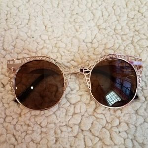 MEGA SALE! Metallic Wire Sunglasses